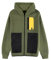 Pokémon Pikachu Männer Kapuzenjacke Oliv XXL