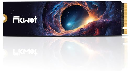 Fikwot FX995 Pro M.2 NVMe SSD de 2 TB, PCIe 5.0, unidad interna de estado sólido de hasta 14000 MB/s, disipación rápida del calor, lo mejor para aplicaciones de IA, jugadores de deportes electrónicos