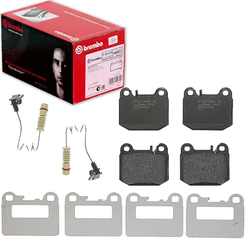 brembo Bremsbeläge hinten | P 50 043 + 280097 Kompatibel mit M-Klasse (W163)