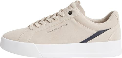 Tommy Hilfiger Men's Th Court Premium Suede Fm0fm05880 Low Top