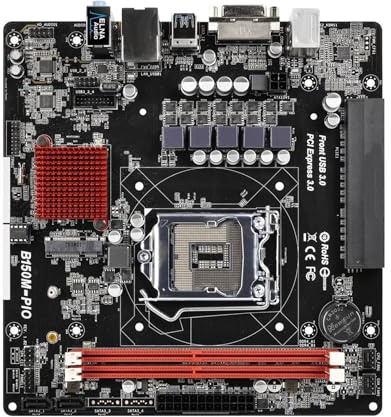 Scheda madre Fit For ASROCK B150M-PIO LGA 1151 DDR4 32GB Supporto CPU I7-6700 I5-7500 I3-6300 SATA 3