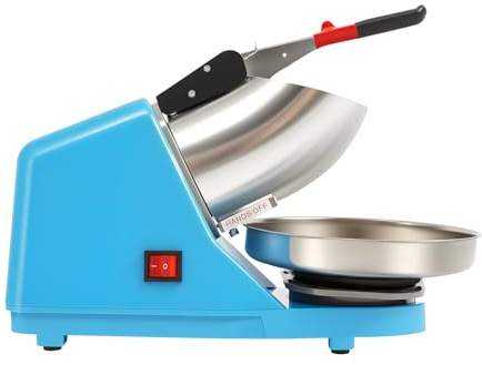 Quenoxo Eiszerkleinerer, Crushed-Ice-Maschine, Edelstahlklingen