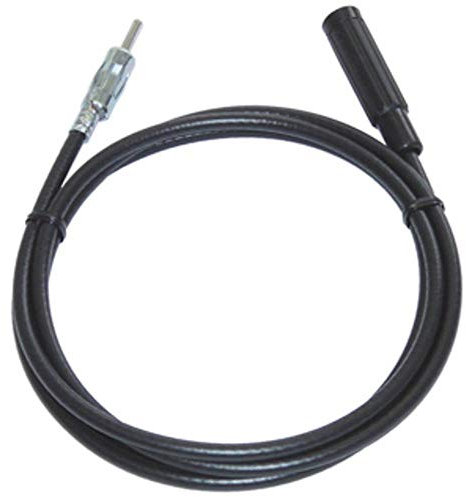 AIV Antennenverlängerungskabel - DIN 150 Ohm - 1,00 m, 140074, schwarz