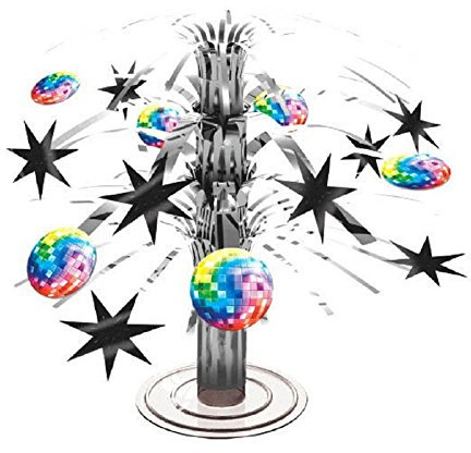 70s Disco Fever Mini Cascade Centrepiece