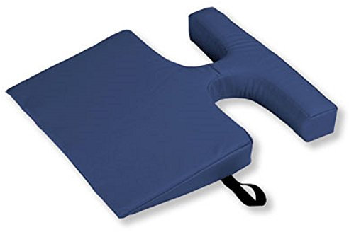 3B Scientific Komfortpolster mit Aussparungen, Lagerungshilfe, insb. für Schwangere geeignet, blau