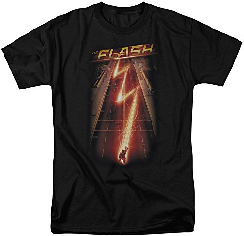 DC Comics The Flash Ready T-Shirt für Herren - Schwarz - Groß