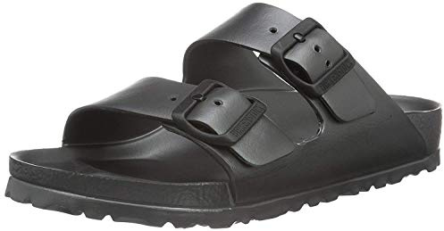 Birkenstock 1001498 Arizona EVA metallic anthracite, EVA PIANELLE Donna, Anthracite EU 37 Stretta