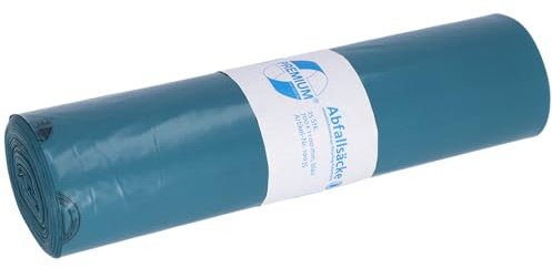 Müllsäcke Abfallsäcke DEISS PREMIUM blau 120 Liter