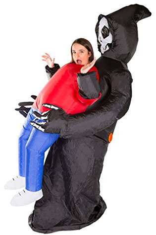 Bodysocks® Inflatable Grim Reaper Costume (Adult)