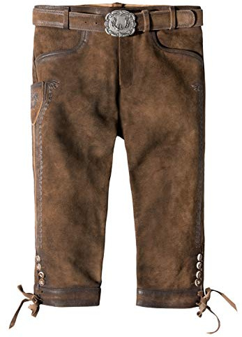 Stockerpoint Siggi2 Herren Trachtenlederhose, Stein Geäscht, 44