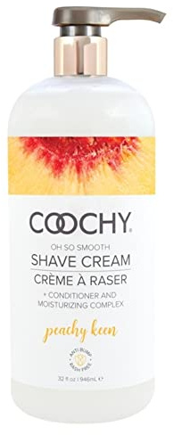 Coochy Bartpflege, Multifunktionale heiße Haarbürste und Lockenwickler Kamm, 4 Stück, Peachy Duft, für Unisex-Erwachsene