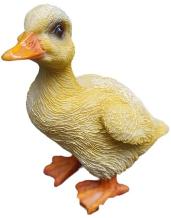 Aspinaworld Gartenfigur gelbe Enten Figur 12 cm, Figur für außen, Figur für den Garten, wetterfeste Deko