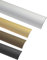 Gedotec Profilo Transizione Laminato | Profilo 40 x 1000 mm | 1 Pezzo | Alluminio Anodizzato Argento | Vinile Binario di transizione, Autoadesivo Profilo per pavimento ad arco