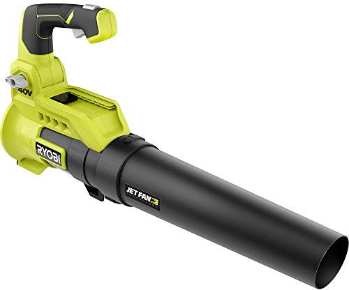 RYOBI Ventilatore a getto senza fili a velocità variabile agli ioni di litio da 110 MPH 525 CFM, 40 Volt, batteria e caricabatterie non inclusi