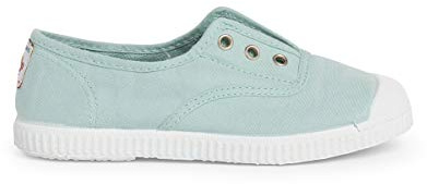 Pisamonas Tennis en Toile avec Bout Caoutchouc sans Lacets