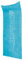 DasStrandtuch - Strandtuch mit aufblasbarem Kopfkissen – 100% Baumwolle – Größe 190 x 90 cm (Blau)