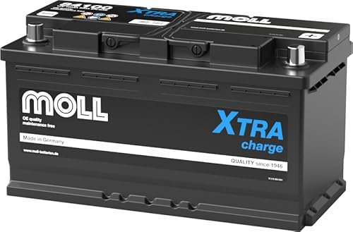 MOLL 84100 XTRA Charge Starterbatterie 12V 100Ah