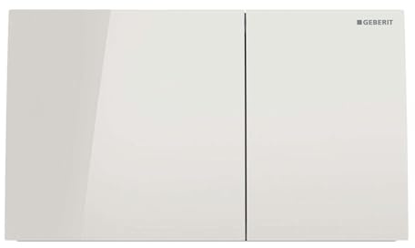 Geberit Sigma70 Betätigungsplatte für WC (Glas sandgrau)