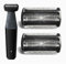 Ersatzscherkopf kompatibel mit Philips Bodygroom Serie 7000, 5000 und 3000, 2 Stück