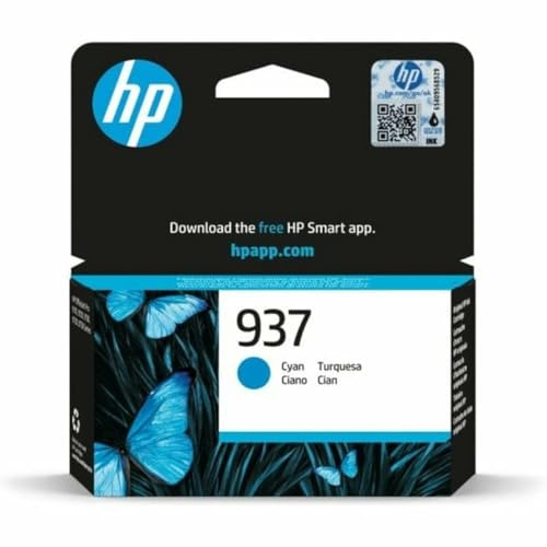 HP Original-Tintenpatrone 937 Cyan