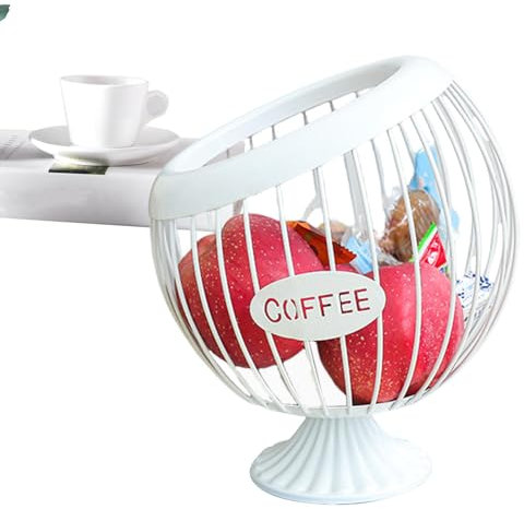 Espresso Pod Holder - Metal Organizer Coffee Cup Holders,Sturdy Coffee Cup Basket, Tidy Up Your Coffee Station, Espresso Pod Holder, Metal Organizer Coffee Cup Holders