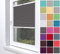 Home-Vision® Premium Plissee Faltrollo ohne Bohren zum Kleben Innenrahmen Blickdicht Sonnenschutz Jalousie für Fenster & Tür (Graphit - Höhe 120cm x Breite 100cm)