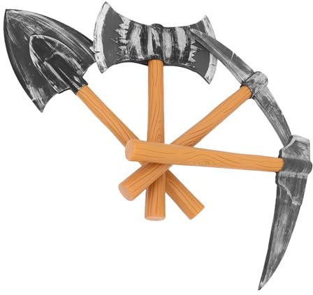 VALICLUD 4pièces Faux Pioches Mousse pour Déguisement De Nain Accessoires De Scène pour Halloween Et Performances Fête