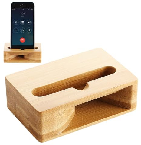Optimiseur Audio pour Smartphone – Amplificateur De Son Mobile en Bois, Amplificateur De Volume De Téléphone À Résonance Sonore, Amplificateur Audio De Téléphone À Haut-Parleur Naturel