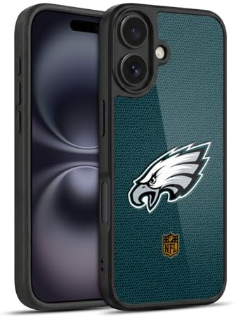 Head Case Designs Offizielle NFL Fussball Philadelphia Eagles Logo Gel Armour Hülle [Militärischer Schutzgrad] kompatibel mit Apple iPhone 16