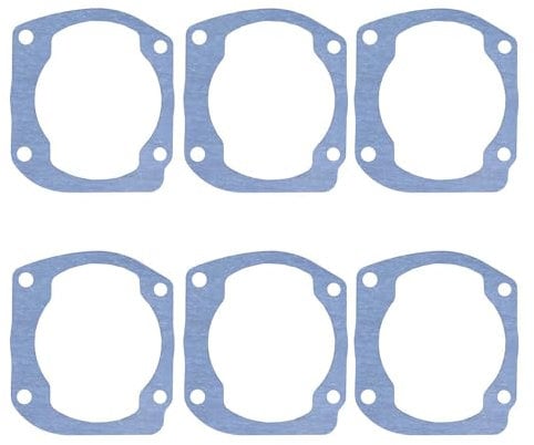 6Pcs Cylinder Base Gasket for Husqvarna 362 365 Special 371 372 372XP Chainsaw Parts