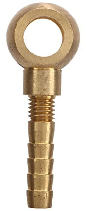 Raccord de Banjo Turbo de 10 Mm, Laiton de Cuivre Universel pour le Système de Freinage, la Livraison de L'air et du Carburant, Précision en Tolérances Exactes, Forte capacité