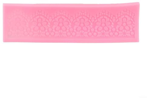 Molde de silicona para decoración de tartas, diseño de flores de encaje para técnicas de fondant