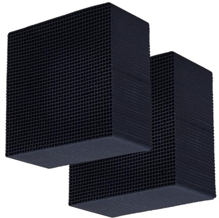 OLYCRAFT 2 Stück Aquarium Wasserreiniger Würfelfilter 98x98x49mm Aquarium Wasserreiniger Würfel Wasserreiniger Für Aquarien Aktivkohlewürfel Für Aquarien Teiche Wasserreinigung