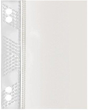 VELOFLEX 2006050 - DOPPELHEFTFIX, Abheftstreifen, 6 x 10 cm, PP-Folie, 10er SB-Packung, selbstklebend, glasklar