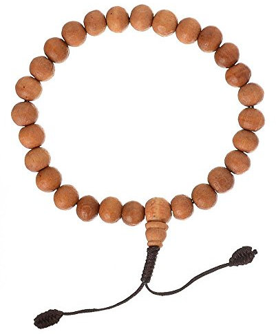 Hand-Mala Sandelholz 9 mm Mala Armband Powerarmband 3erSet
