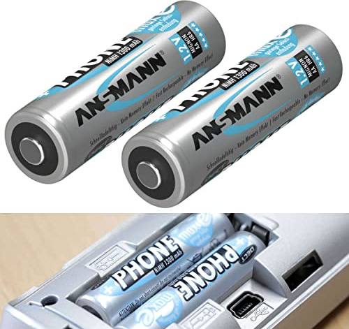 Ansmann Dect Mignon im 2-er Blister 1,2Volt 1300mAh NiMH