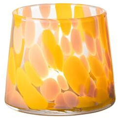WINDLICHT Flecken Glas ROSA/Ocker