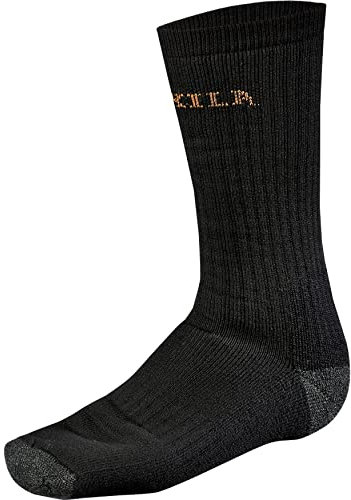 Härkila | Expedition Socke | Professionelle Jagd Kleidung & Jagd Zubehör für Herren & Damen | Skandinavische Qualität Made to Last | Black, M