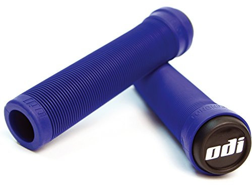 ODI 32112 Griffe BMX Longneck SL Flangeless ,Blau (Dunkelblau),135 mm