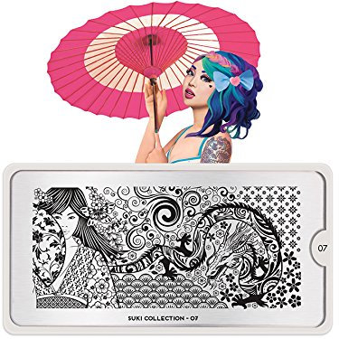 MoYou Stamping Schablone - Suki 07