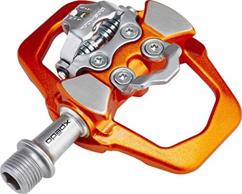 Xpedo Unisex – Erwachsene Traverse Duo Fahrradpedale, orange, 9/16 Zoll