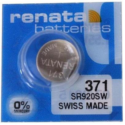 Renata 371 Batterien, 6 Stück