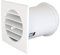 La Ventilazione ACQ10CB-Y ACQ10CB AirControl Rejilla de ventilación cuadrada con válvula termostática para clima templado, 126 x 126 mm, Color blanco, 126x126 mm