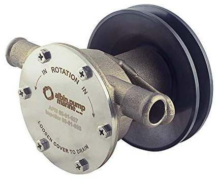 Albin Pump 05-01-027 Pompe à eau de mer Pompe à eau de mer Moteur Bateau Calque