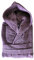 Happidea - Voglia di Colore Accappatoio in Spugna A Tinta Unita - 0629157 - Malva, S/M