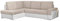 MOEBLO Ecksofa mit Schlaffunktion mit Bettkasten Sofa Couch L-Form Polstergarnitur Wohnlandschaft Polstersofa mit Ottomane Couchgranitur mit Bettfunktion - Aldo Mini (Dunkelgrau, Ecksofa Rechts)