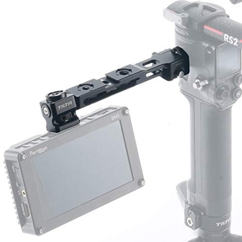 TILTA TGA-MMB Verstellbare Monitorhalterung mit Blitzschuh Adjustable Monitor Mounting Bracket für DJI RS2 RSC2 Gimbal (RS 2 & RSC 2)