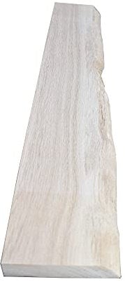 Quincadeco Planche chêne Massif Naturel épaisse de 80 X 12 cm
