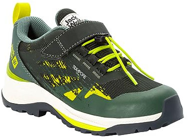 Jack Wolfskin Unisex Kinder Vili Hiker Texapore Low K, Slate Green, 36 EU