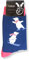 TwoSocks Weihnachtssocken Eisbär Figur Weihnachtssocken Damen und für Herren Weihnachtssocken Unisex One Size (Eisbär)
